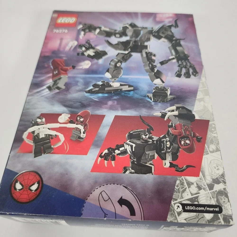 LEGO Marvel 76276 Venom Mech Armor‎ vs Miles Morales New Sealed 134 Pieces
